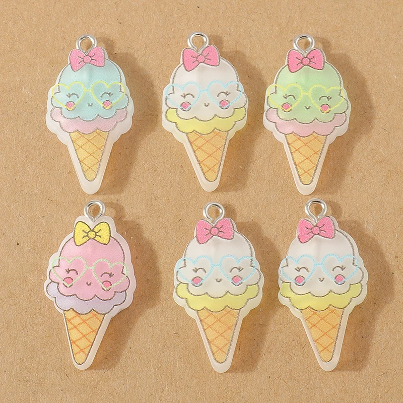 15 Stück Harzmischung Obst Charms Apfel Kirsche Zitrone Charms Anhänger für Schmuckherstellung Ohrringe Halskette DIY Zubehör Zubehör – Detail 23