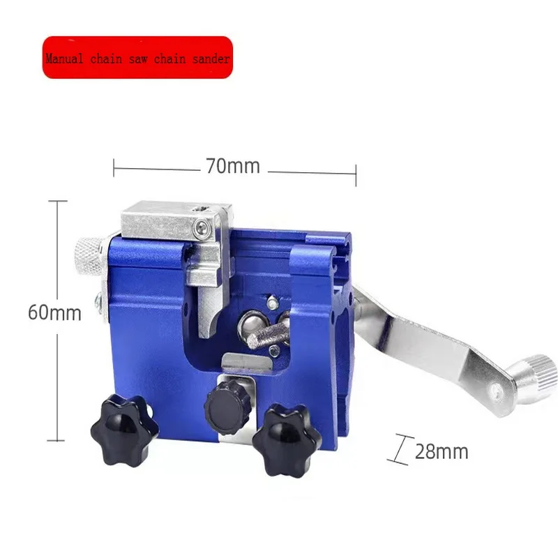 

Woodworking Chainsaw Sharpener Hand Chain Grinder Tool for All Kinds Of ChainSaws Hand Saw Chain Grinder Without Disassembly