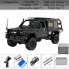 RC Crawler 4x4 Car  MN82S 2.4G Climbing Buggy Professional with LED Light Full Scale Remote Control Cars Toys for Boys Gift 3