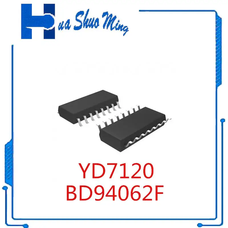 

5Pcs/Lot YD7120 7120 CSC3120 IRS2092STRPBF BD94062F BD94062F-E2 SOP16