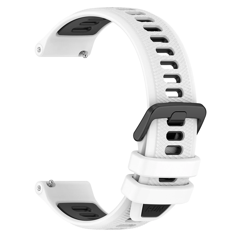 Enhanced Soft Rubber Sports Strap | Premium Replacement Bracelet, 20mm/22mm