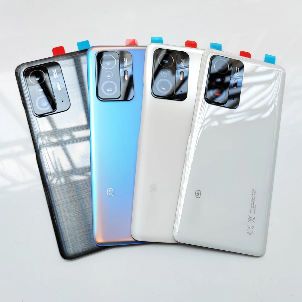 Tapa Trasera De Repuesto Para Xiaomi 11T / 11T Pro 5G – Panel Posterior Color Azul Cielo Con Herramientas De Apertura Incluidas