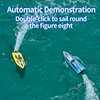 HJ818 2.4GHZ RTR brushed RC electric simulation high-speed boat model remote control boat with LED lights Children's boys' toys 6