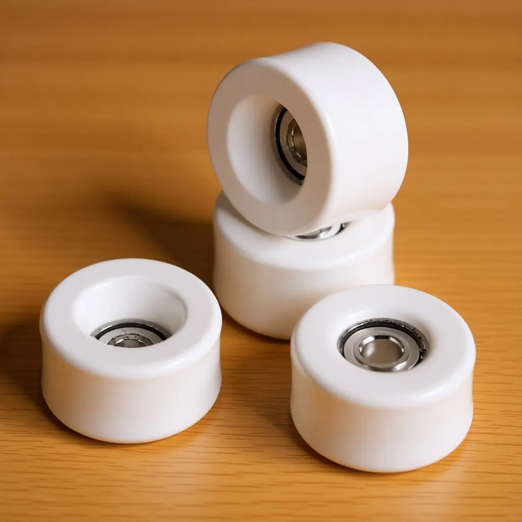 4Pcs 미니 스케이트보드 베어링 휠 핑거 스케이트보드용 고속 베어링 부드러운 롤링 안정성 유연성 활기차게