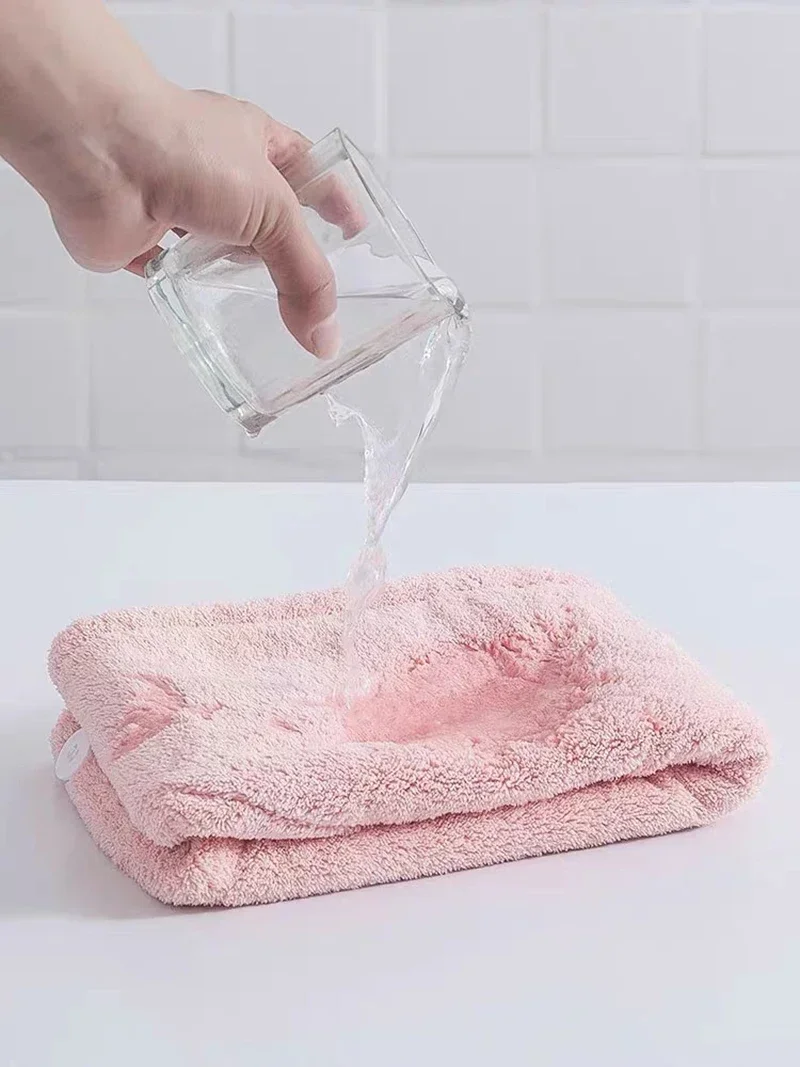 Bath Towels Soft Bathroom Accessories Microfiber Microfiber Towels Blow Dry Towels Bathroom Amenities Shower Caps Quick For Home