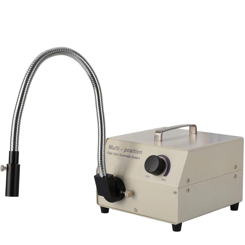 

550mm long, single tube microscope, fiber optic cold light source, halogen lamp, 3200K color temperature with condenser