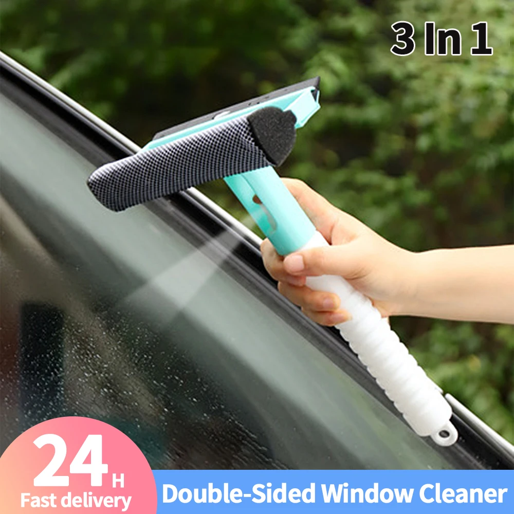 Glass Window Squeegee Multi-functional Window Cleaning Wiper Shower Bath  Brush For Windows Shower Glass Door Cleaning Tools - AliExpress