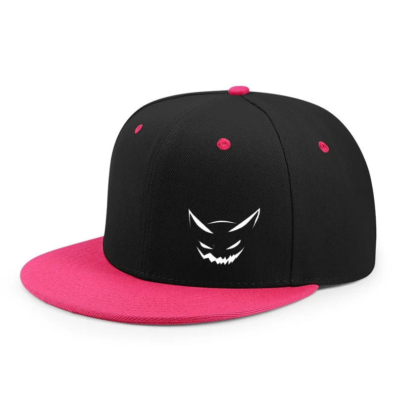 2026 Modische, niedliche Baseballkappe mit Aufdruck und flachem Schirm für Herren und Damen, Freizeitkappe für Outdoor-Sportveranstaltungen, Hip-Hop-Streetwear – Detail 2