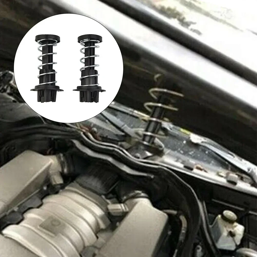 2pcs Hood Springs For Mercedes W204 X204 C300 C350 C63 GLK350 2048800227 Exterior Car Truck Springs Accessories front bonnet gas struts auto lift hydraulic rods