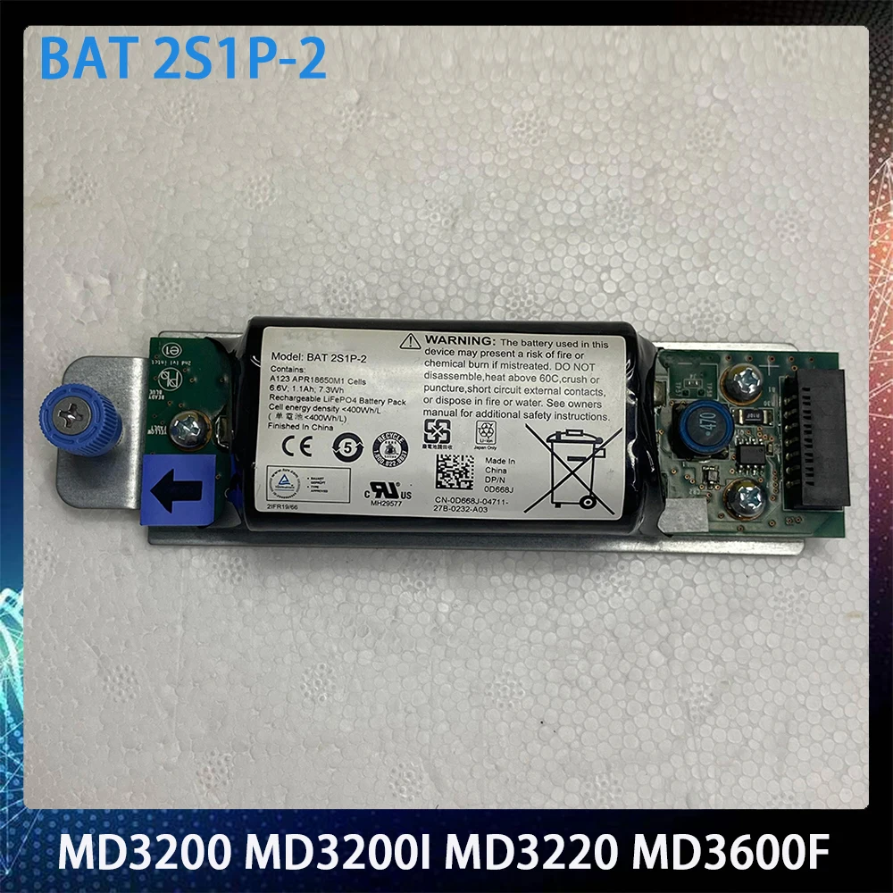 新しいバット2s1p-2-dell-md3200-md3200i-md3220-md3600f-md3600i-md32xx-34xx-36xxコントローラバッテリー0d668j-d668j高品質