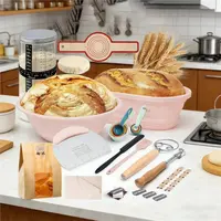 Mélangeur de boulangerie KYCOR inclus dans le kit de culture de levure, avec panier de fermentation rond, panier de fermentation et batteur à œufs 5