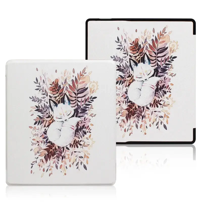 Premium PU Leather Auto Wake/Sleep Cover for Kindle Oasis (7-inch)