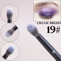 19 Crease Brush Professional Eyeshadow Crease Smudge Blending Makeup Brush Tapered Precise Eye Shadow Powder Crease Brush 1