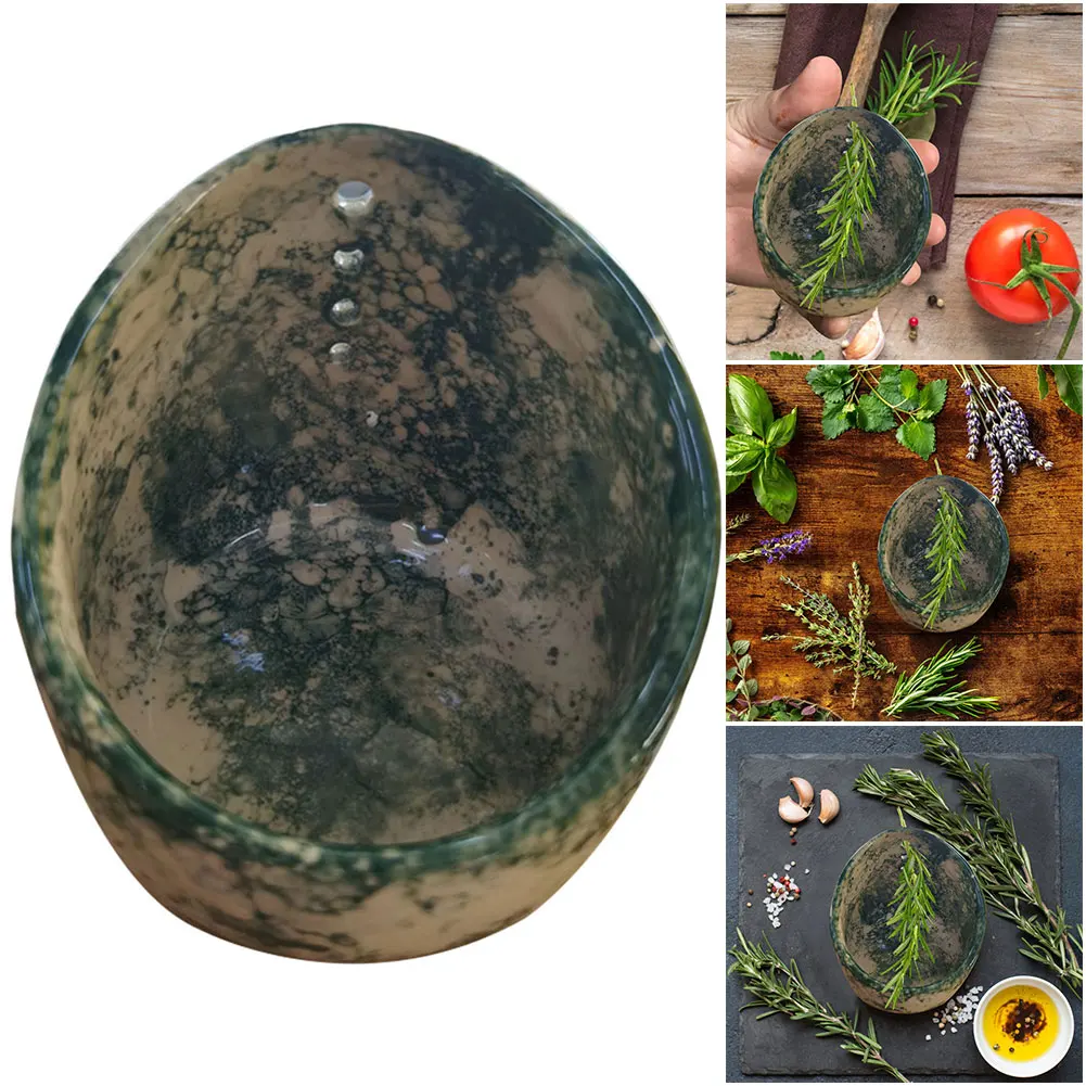 Pottery Herb Stripper Bowl Pottery Herb Stripper Ceramic Cup Vegetable Leaf Remover Kitchen Tool