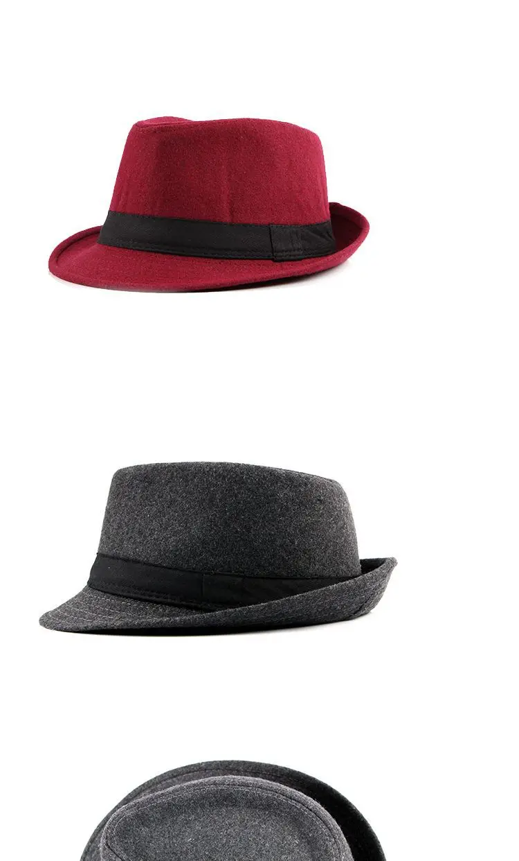 Spring Summer Men's Hats Fedoras Top Jazz Hat Bucket Bowler Hats Chapeau Hats Fedora Hat Women Black Hat Wedding Hat Caps