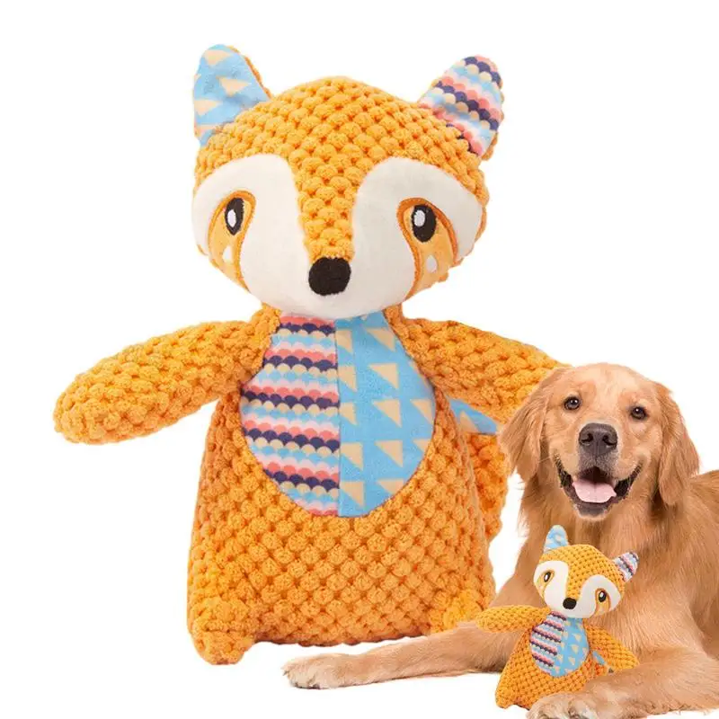 

Плюшевые жевательные игрушки для собак, пищалка, мягкая игрушка для домашних животных, милые животные, моделирующие игрушки для жевания при прорезывании зубов для собак, искусственные игрушки и другие животные