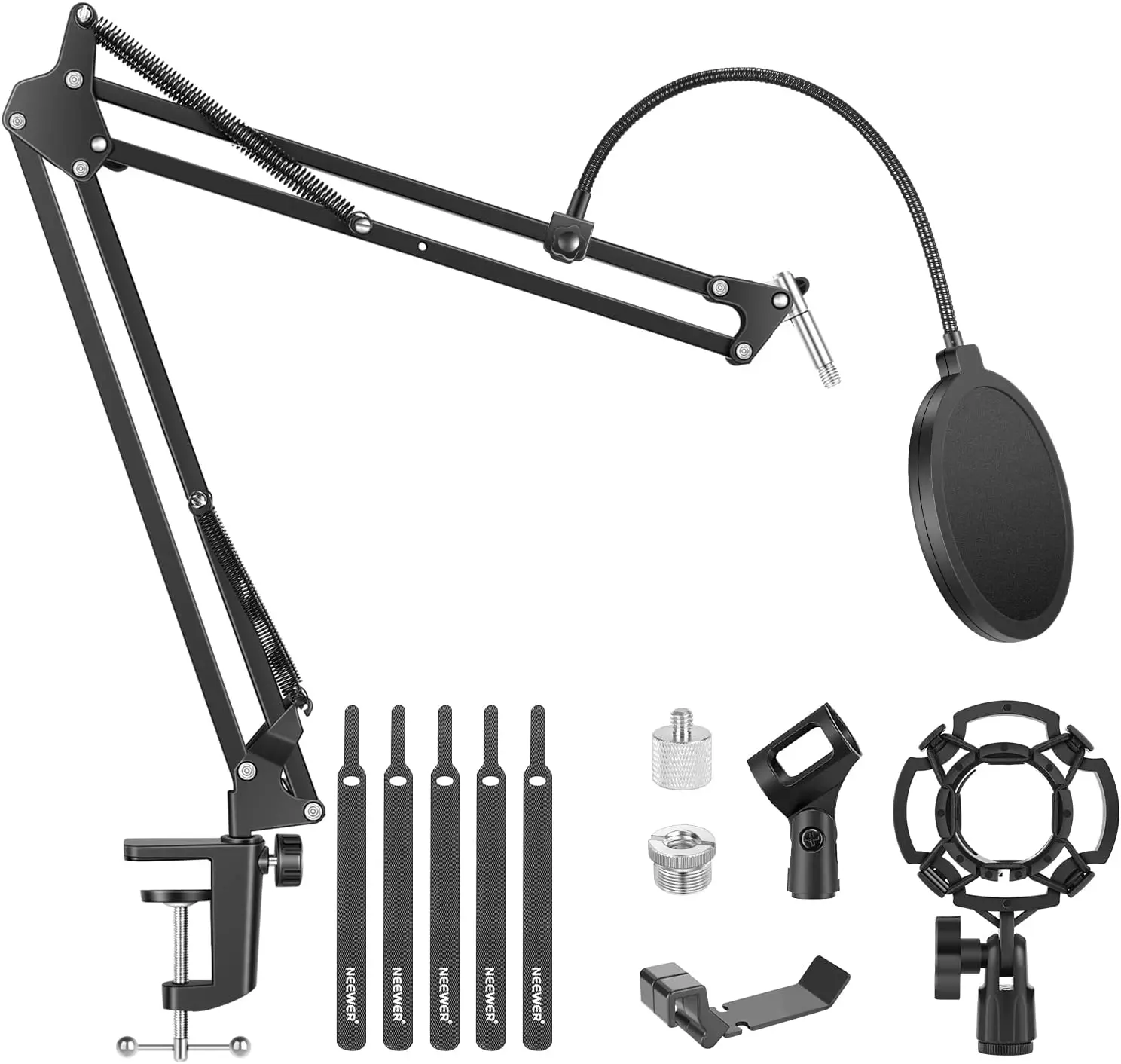 Supporto Per Microfono Neewer, Supporto Da Tavolo Supporto Per Braccio A Forbice Con Sospensione Per Webcam Blue Yeti/Quadcast/Logitech