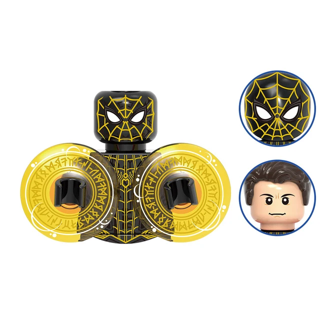 Brand DISNEY Green Goblin Mysterio Doctor Octopus Building Blocks Doctor Strange Sandman Electro Action Figure Kid Toy Bricks M-X1840