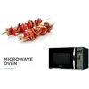 1.2 CU FT 1100W Griller Microwave Oven With Touch Control Stainless Steel Kitchen Electric Microvawe Home Microwave Oven 4