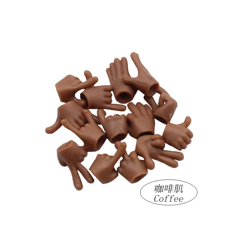 7pair/Lot OB11 5Colors Funny Doll Replacement Hands Gestures for 1/12 Bjd Obitsu11 ,DOD,GSC, BJD Dolls MJD Body Accessories Toys