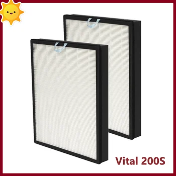 Filtro di ricambio Vital 200S per purificatore d'aria LEVOIT Vital 200S, Vital 200S-P, HEPA e carbone attivo ad alta efficienza 200S-RF