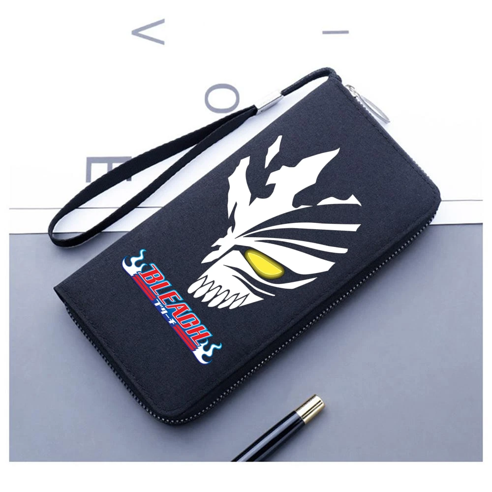 Bleach Kurosaki Ichigo Long Wallet Men Women Clutch Money Clip