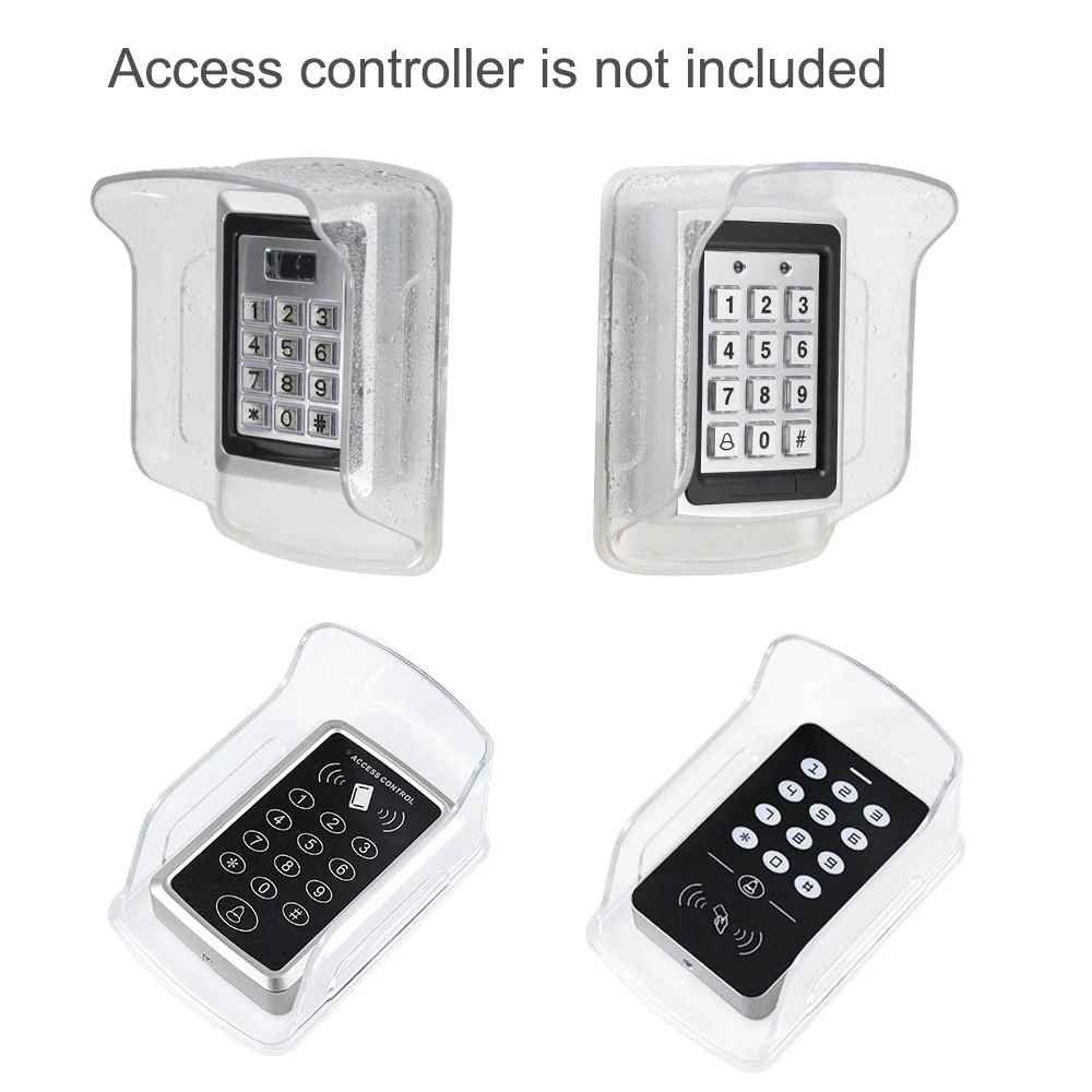 Plastic Waterproof Rain Cover for access control cover WiFi Door Bell RFID Access Controller System Plastic Rainproof Cover Protection Shell