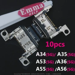 10 - Pack Micro USB Charging Port Connectors (A26 A56)