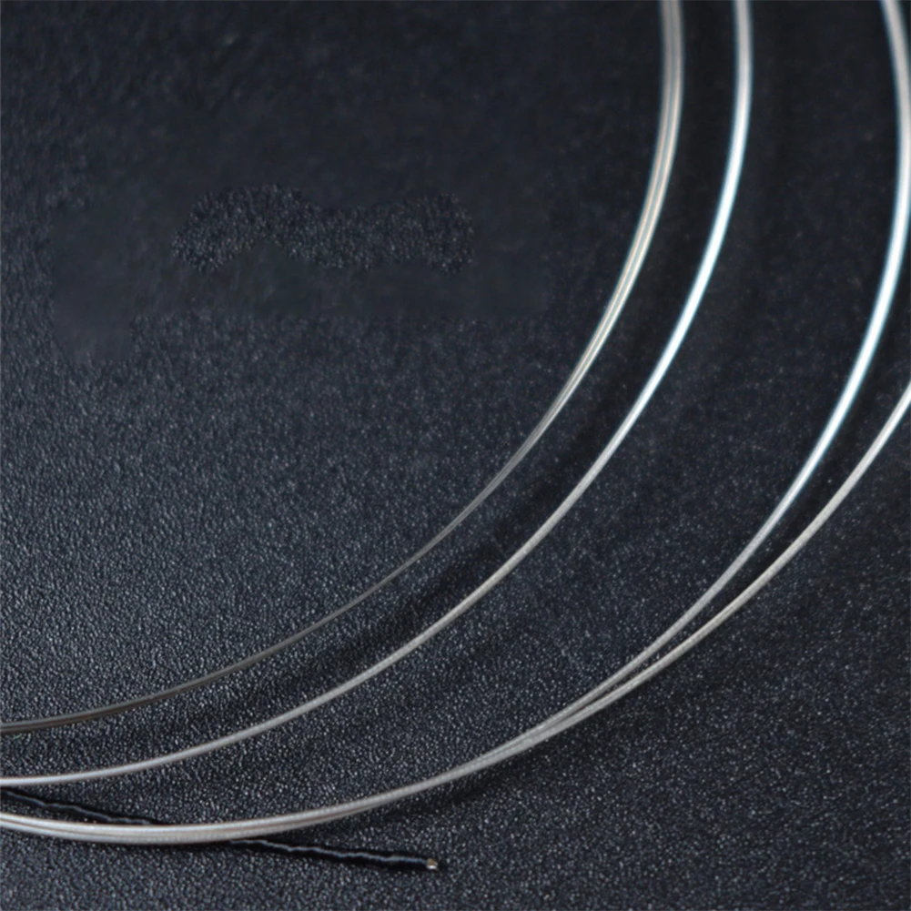 Professional Alice AT12 Erhu Strings 2 Pcs Set Stringed Instrument Accessories Silver Stainless Steel 1st 2nd Inner Outer String