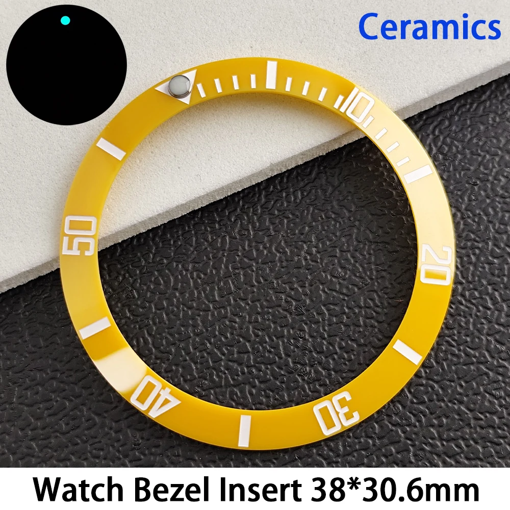 Premium 38mm Sloping Aluminum-Ceramic Bezel Insert
