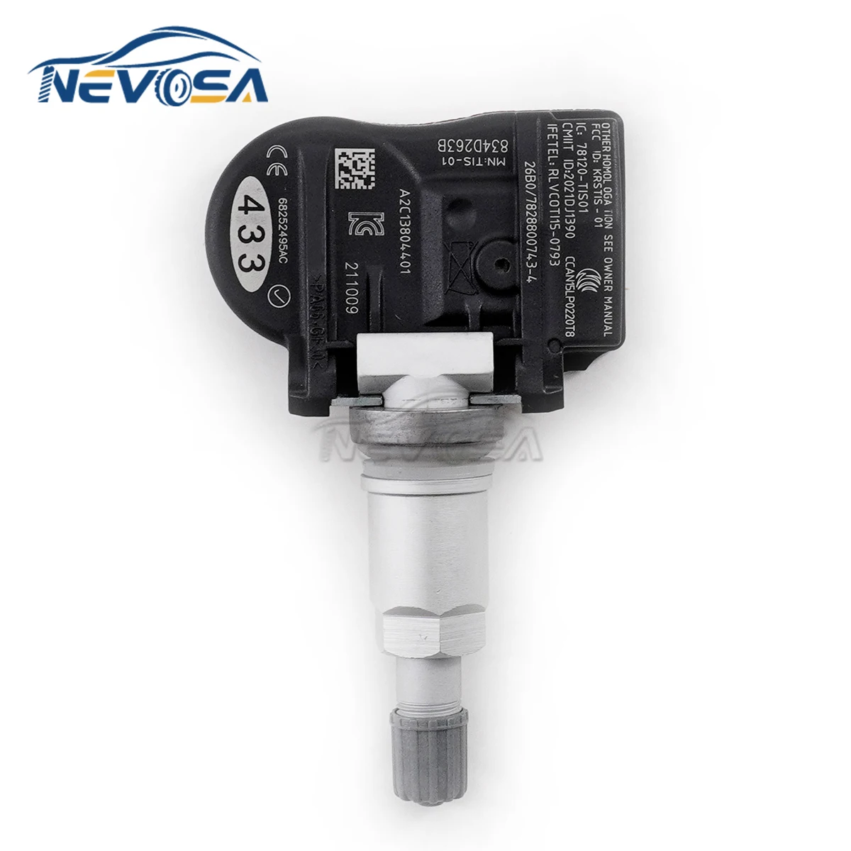 NEVOSA-68252495AC TPMS ,  ׷ üŰ IV 2016-2020 Ÿ̾ з ͸ ý 68252495AA 68252495AB, 4 ǽ