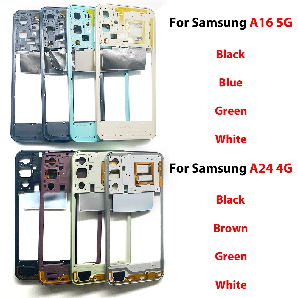 Enhanced Middle Plate Frame and Back Housing Replacement Parts - Premium Quality Front Bezel