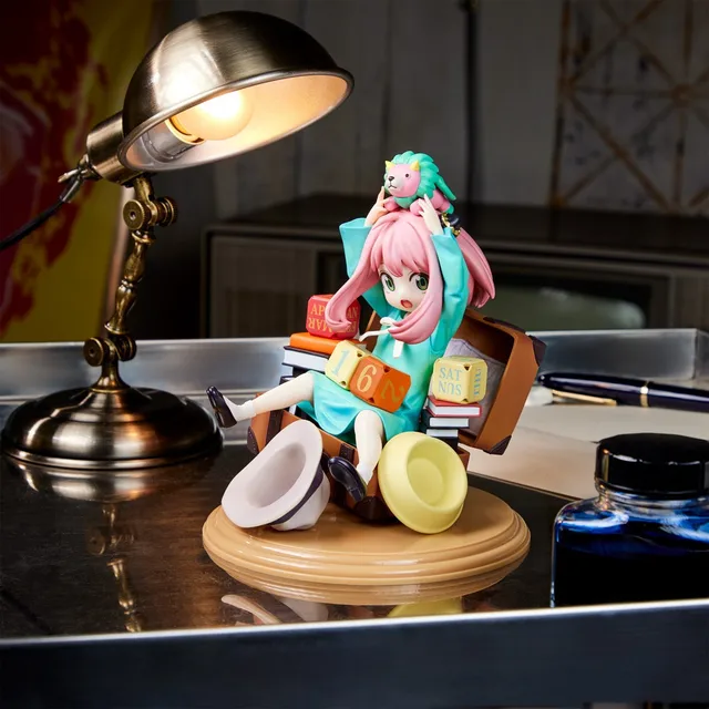 Spy x Family Anya Forger Anime Figures Loid Yor Twilight WaKuWaKu Figurine Bond Dog PVC Kawaii Doll Model Toys Children Gift 6