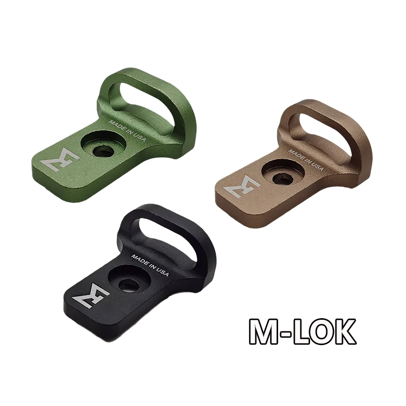 전술 CQB 어깨 스트랩 퀵 슬링 CQD 슬링 마운트, 전방 QD 슬링 마운트 어댑터, MLOK