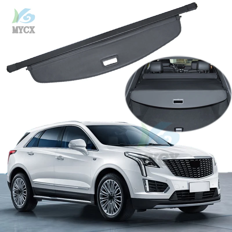 Car Interior Rear Trunk Cargo Bagagli Cover Security Shade Shield Tenda Retrattile Cargo Cover Per Cadillac Xt5 2017 - 2021
