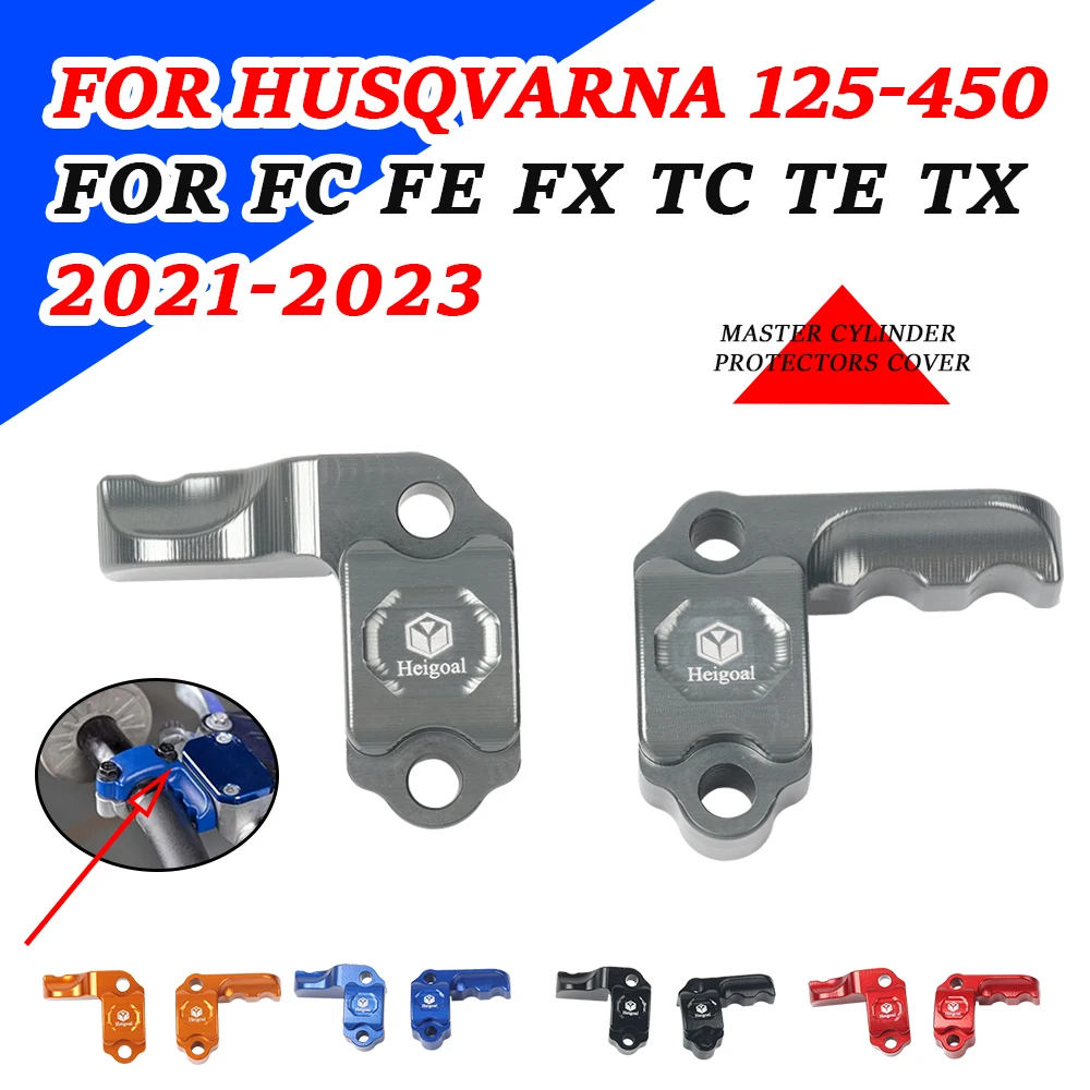 

Motorcycle Accessories Master Cylinder Protector Cover Guard For Husqvarna 125 250 300 350 450 FC FE FX TC TE TX TE300 TE300I