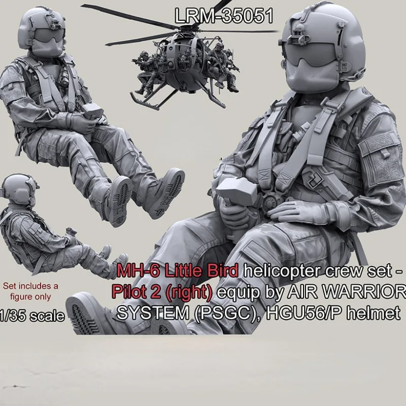 

1:35 Die Cast Resin Figure Model Assembly Kit Soldier Model Needs Assembly Unpainted Free Shipping (1 Person)