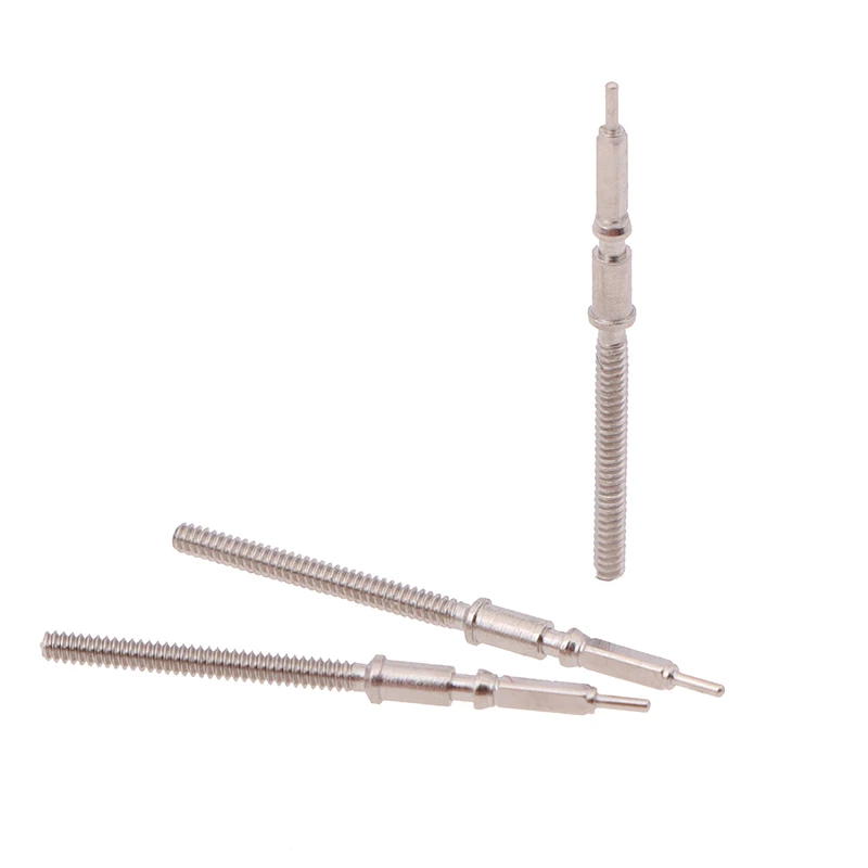6Pcs Watch Steel Stem Kit Fit ETA2824 2834 2836-2 2846 Movement Steel Crown Stem Watch Spare Parts Accessories mechanical watch movement,watch replacement,watch movement