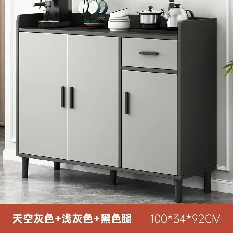 Dining Room Modular Sideboard Corner Cabinet Glass Display Closet Basket Cupboard Shelf Kitchen Armario De Cozinha Console Table