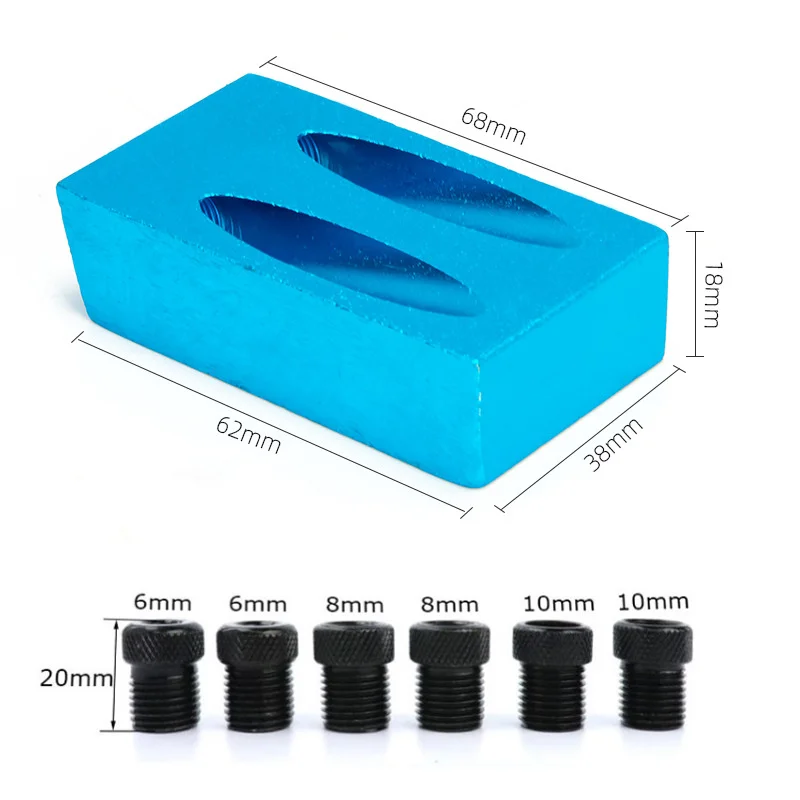 Pocket Hole Jig Kit Woodworking Hole Drilling bit 15 Degree Drill Guides Joint Angle Drive Adapter Locator Carpentry Tool