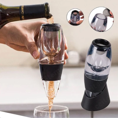 

Wine Aerator Portable Red White Wine Fast Decanter Filter Family Party Whisky Decanter Flavour Enhancer Bar Tools Accessories