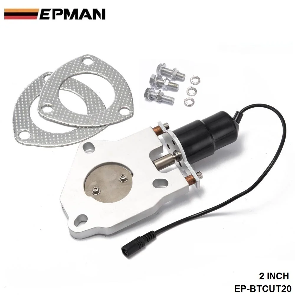 2" Racing Electric Exhaust Cutout Valves Contorl Motor Kit For BMW E30