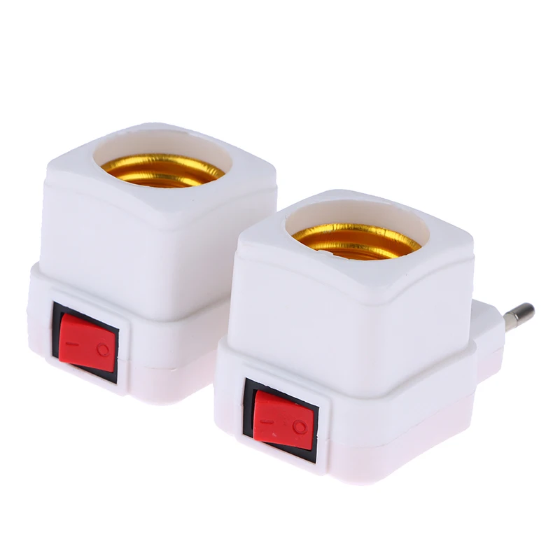Description Picture 3 of item1 Pc E27 Socket Bulb Adapter LED Bulb Socket Base Lamp Holder Plug Adapter Portable Lighting Accessories