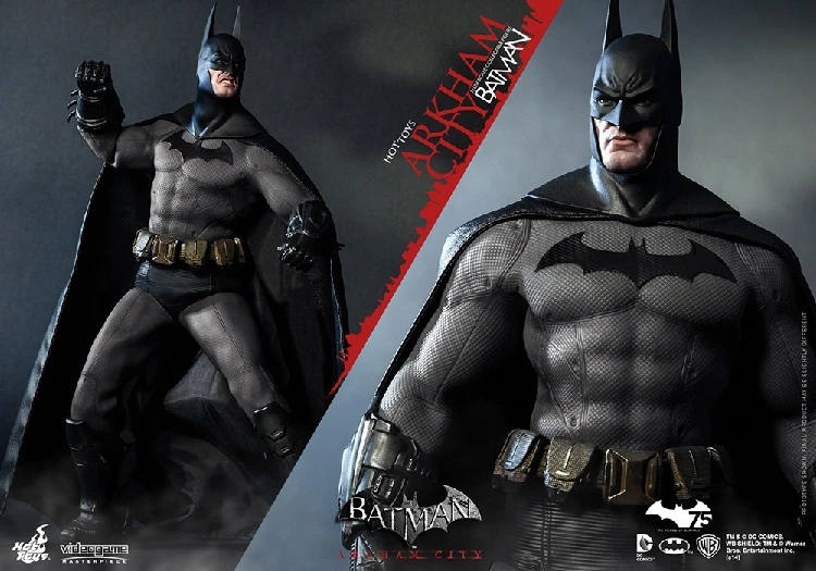 Hot toys BATMAN ARKHAM CITY 1/6フィギュア Фигурка Hot Toys Batman Arkham City 1/6 | AliExpress