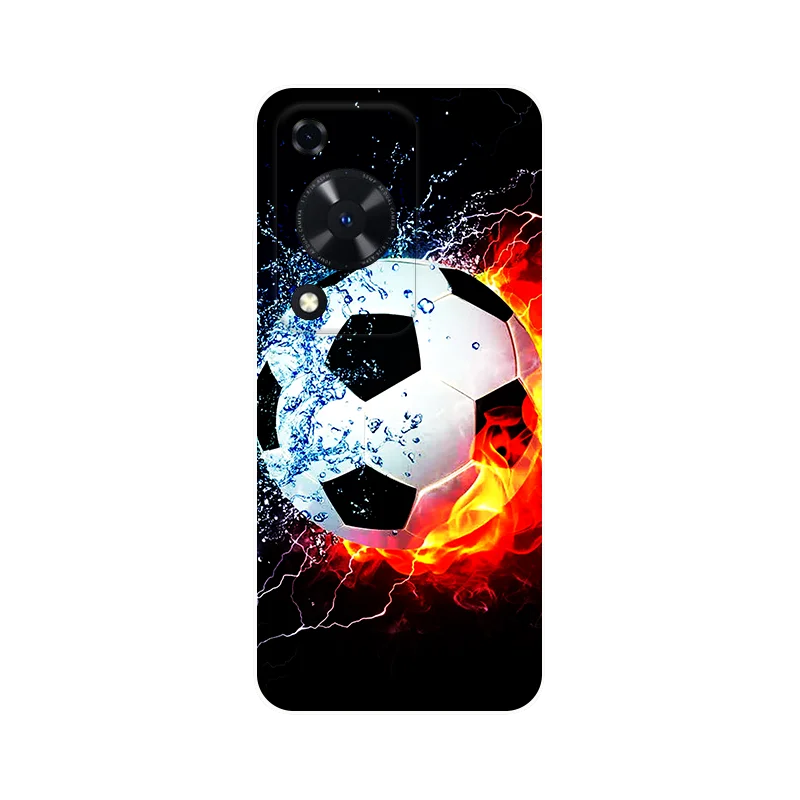 Football Soft Silicone Back Case for Huawei Nova Y72 - Stylish Protective Phone Cover