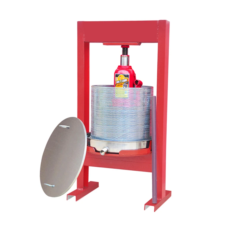 

Manual Juicer Oil press household small press hydraulic jack manual oil slag cake press commercial fruit juicer