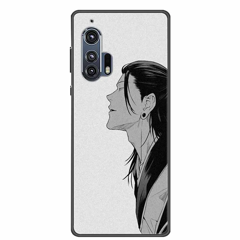 Sleek Black Silicone Soft Back Cover