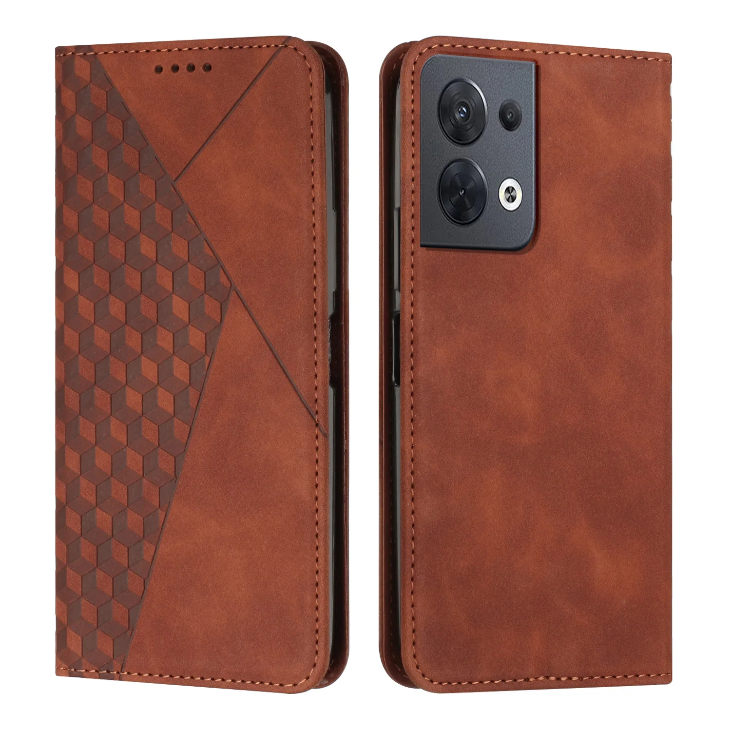For OPPO Reno 8 5G / Reno 8 Pro 5G / Pro Plus Case Case Silicone Flap Leather