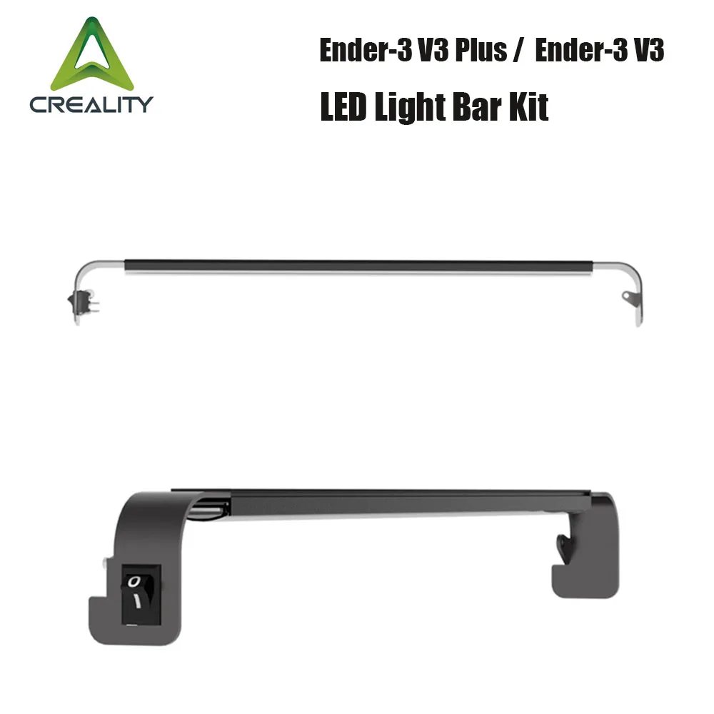 

Creality 3D Ender-3 V3 Ender 3 V3 Plus светодиодный светильник Bar Kit, яркий светильник 24 В/5 Вт, теплый белый свет, энергосбережение, легкая установка