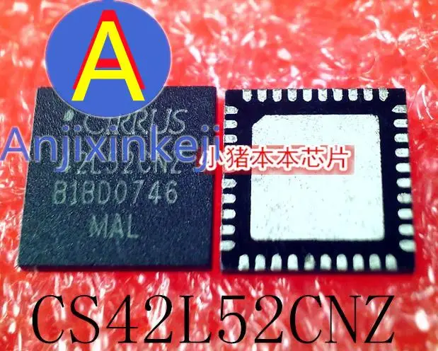 

10 шт. 100% оригинальный новый лучшее качество CS42L52CNZ 42L52CNZ QFN40